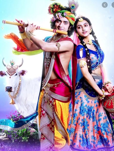 ಕೃಷ್ಣನಾಗಿ ತುಂಟ ನಗು ಬೀರುತ್ತಾ ರಾಧೆಯ ಜೊತೆ ತರುಣಿಯರ ಮನ ಕದ್ದಿರುವ ಸುಮೇಧ್..!