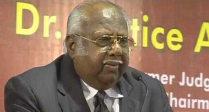 ಸುಪ್ರೀಂ ಕೋರ್ಟ್‌ನ ನಿವೃತ್ತ ನ್ಯಾಯಾಧೀಶರಾದ ಎ.ಆರ್. ಲಕ್ಷ್ಮಣನ್ ವಿಧಿವಶ