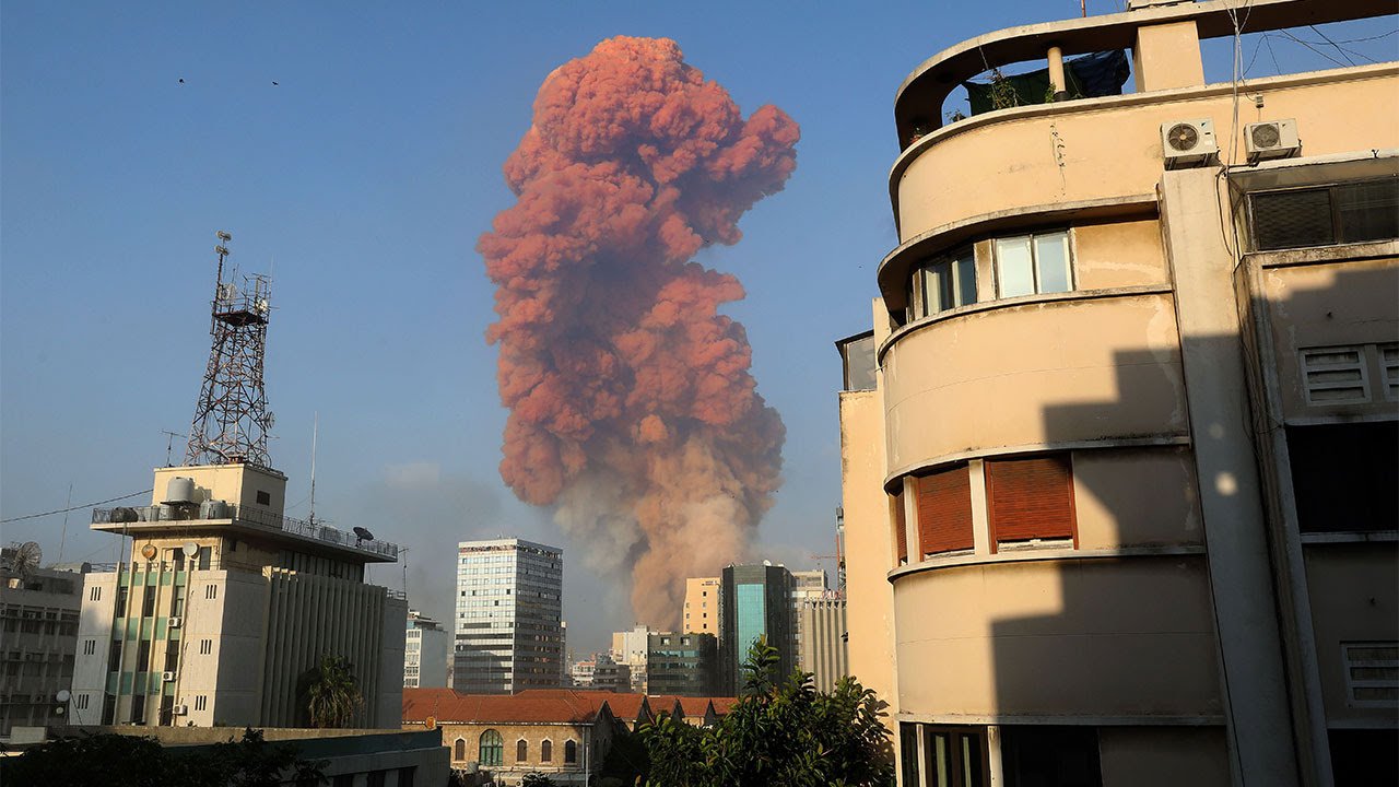 ವಿಶ್ವದೆಲ್ಲೆಡೆ ತಲ್ಲಣ ಮೂಡಿಸಿದ ಲೆಬನಾನ್ ರಾಜಧಾನಿಯ ಬೃಹತ್ ಸ್ಫೋಟ: