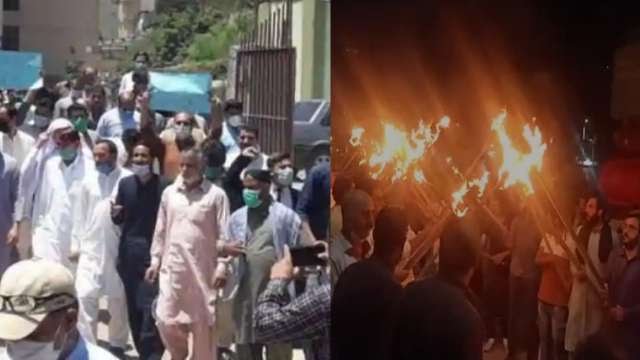 ಚೀನಾ ಬೆಂಬಲಿತ ಯೋಜನೆಗಳ ವಿರುದ್ಧ ಪಾಕಿಸ್ತಾನಿಯರ ಬೃಹತ್ ಪ್ರತಿಭಟನೆ