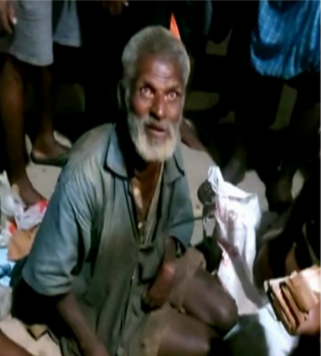 ಅಂಗವಿಕಲ ಭಿಕ್ಷುಕನ ಬಳಿ 60 ಸಾವಿರ ರೂ. ಹಣ ಪತ್ತೆ