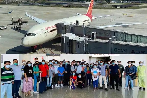 ಚೀನಾದಲ್ಲಿ ಸಿಲುಕಿರುವ 233 ಭಾರತೀಯರು ವಂದೇ ಭಾರತ್‌ ಮಿಷನ್‌’ನಡಿಯಲ್ಲಿ ಭಾರತಕ್ಕೆ ವಾಪಸ್