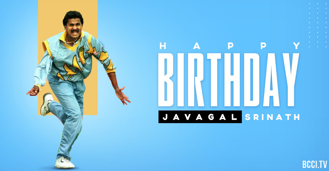 51ನೇ ವರ್ಷಕ್ಕೆ ಕಾಲಿಟ್ಟ `ಮೈಸೂರು ಎಕ್ಸ್ ಪ್ರೆಸ್’ ಜಾವಗಲ್ ಶ್ರೀನಾಥ್