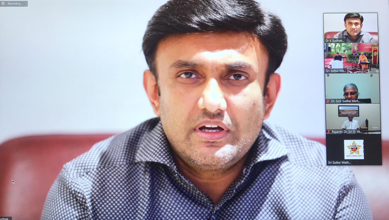 ಕೋವಿಡ್ ವಿರುದ್ಧ ಸಂಘಟಿತ ಹೋರಾಟ ಅಗತ್ಯ : ಸಚಿವ ಸುಧಾಕರ್