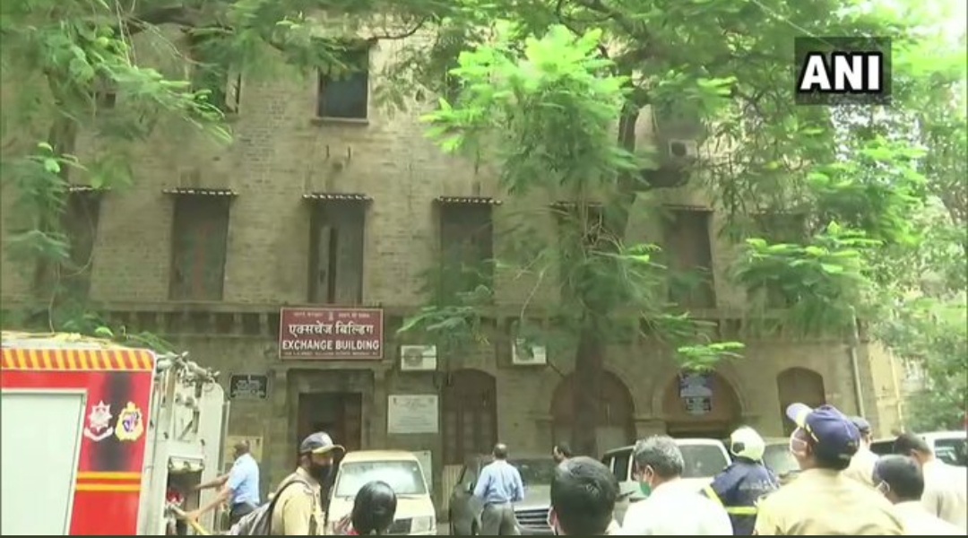 ಎನ್‌ಸಿಬಿ ಕಚೇರಿಯನ್ನು ಹೊಂದಿರುವ ಮುಂಬೈನ ಎಕ್ಸ್ಚೇಂಜ್ ಕಟ್ಟಡದಲ್ಲಿ ಬೆಂಕಿ