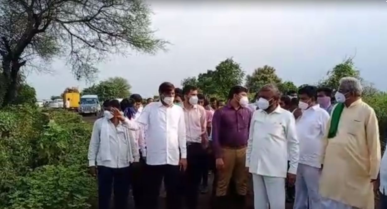 ಮಳೆಹಾನಿಗೆ ಎಕರೆಗೆ 25 ಸಾವಿರ ಪರಿಹಾರ ಕೊಡಿ: ಈಶ್ವರ ಖಂಡ್ರೆ ಒತ್ತಾಯ