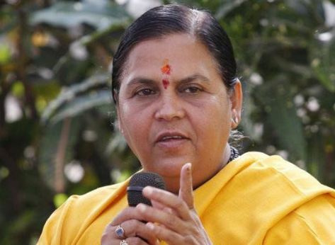 ಬಿಜೆಪಿ ನಾಯಕಿ ಉಮಾ ಭಾರತಿ ಅವರಿಗೆ ಕೊರೊನಾ ದೃಢ