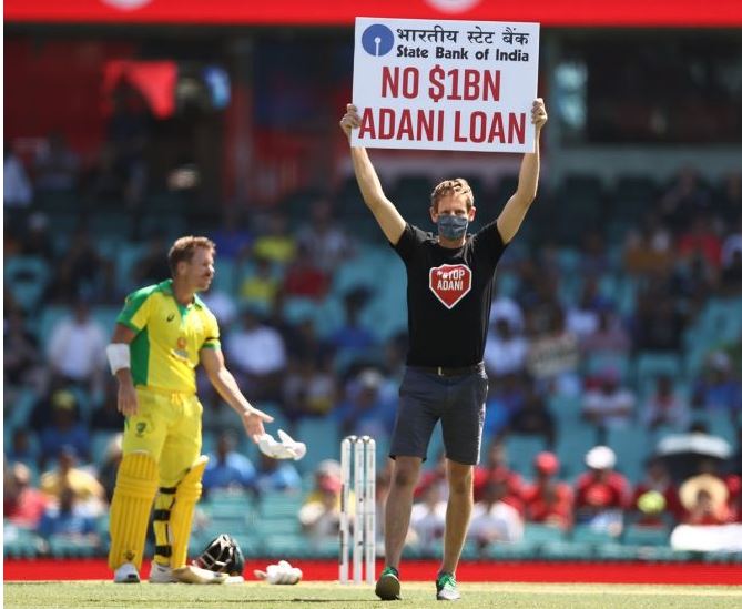 adani protest sidni ground saakshatv