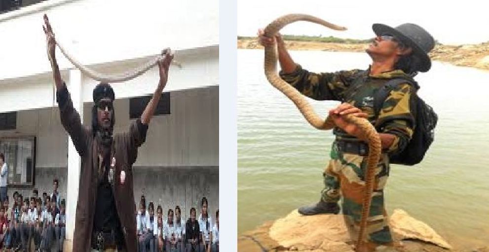 snake man