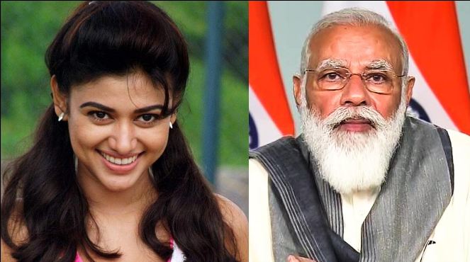 #GOBackModi ಟ್ವೀಟ್ ಮಾಡಿ ಸಂಕಷ್ಟಕ್ಕೆ ಸಿಲುಕಿದ ‘ಕಿರಾತಕ ಬೆಡಗಿ’ ಓವಿಯ್ಯಾ!