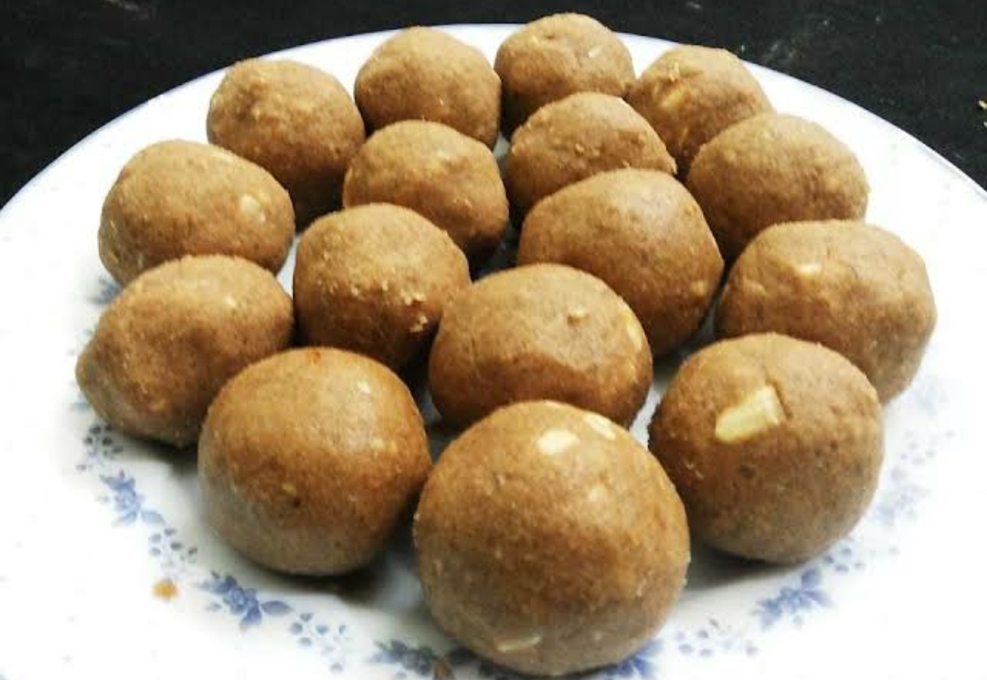 Saakshatv cooking recipes wheat laddu