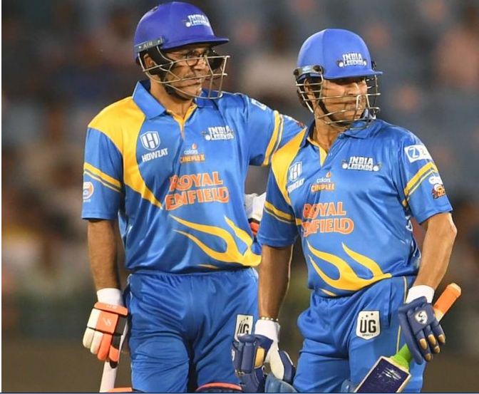 ರೋಡ್ ಸೇಫ್ಟಿ ವಲ್ರ್ಡ್ ಸಿರೀಸ್ – ಸೆಹ್ವಾಗ್ -ಸಚಿನ್ ಆರ್ಭಟಕ್ಕೆ ತಲೆಬಾಗಿದ ಬಾಂಗ್ಲಾ ಲೆಜೆಂಡ್ಸ್…!