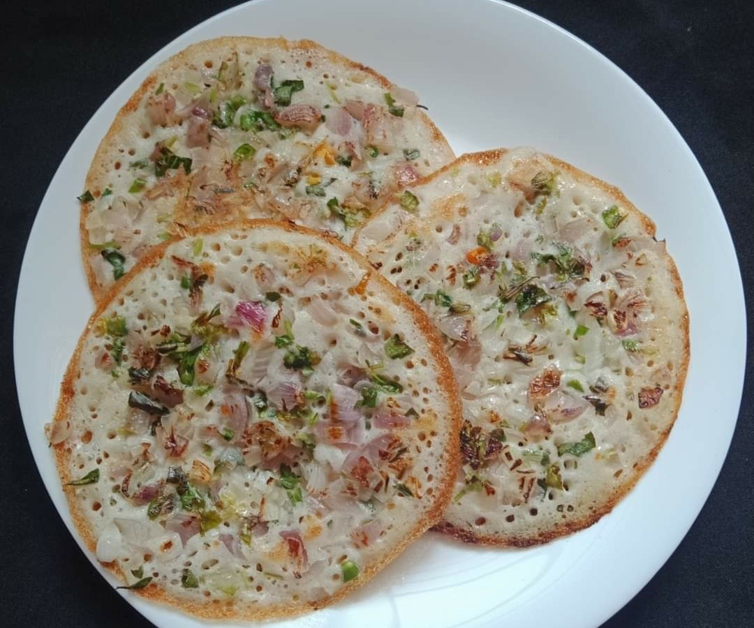 Saakshatv cooking recipe onion uttappam
