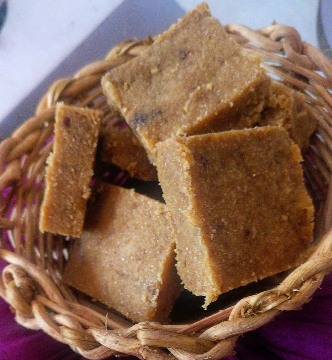 Saakshatv cooking recipe wheat barfi