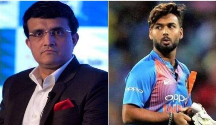 rishab pant saakshatv sourav ganguly