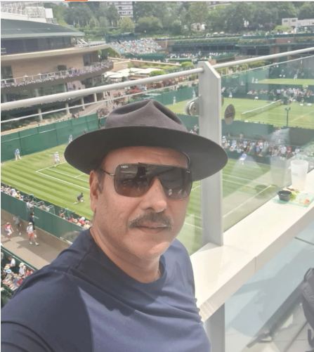 ravishastri team india wimbledon saakshatv
