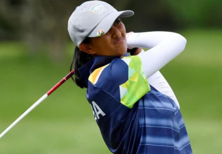 Golfer Aditi Ashok