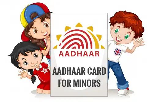 What are the documents required for children aadhar card