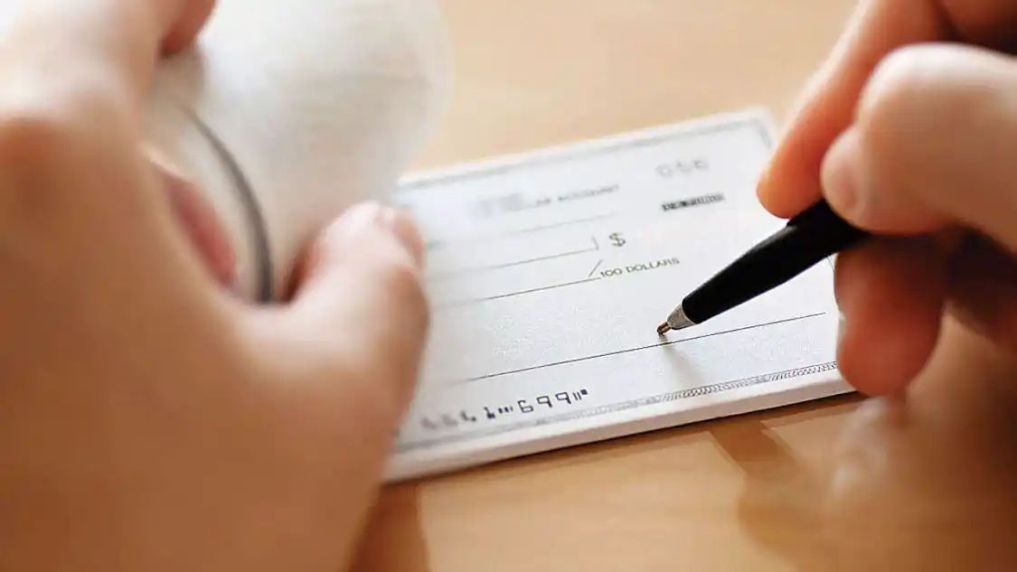 cheque payment