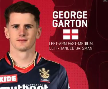 ಐಪಿಎಲ್ 2021 | ಆರ್ ಸಿಬಿ ಸೇರಿದ ಇಂಗ್ಲೆಂಡ್ ನ ಯಂಗ್ ಗನ್