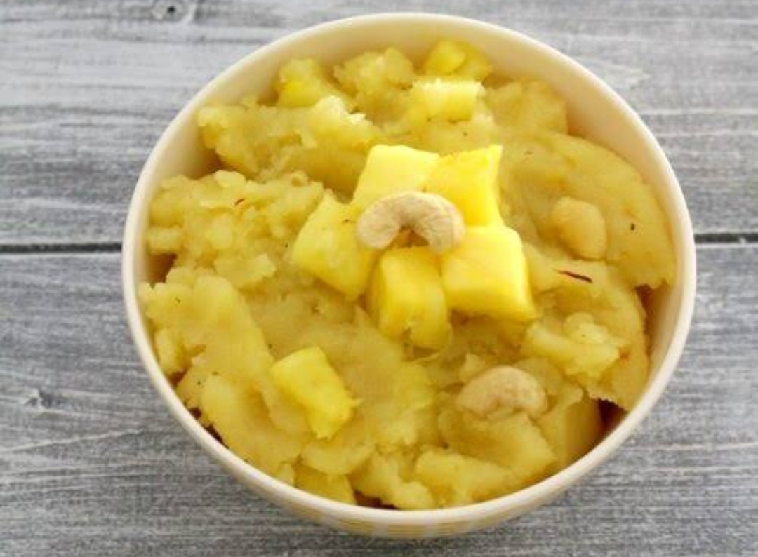 pineapple kesari bath