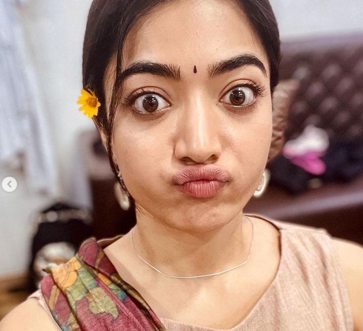 ಟ್ರೋಲ್ ಗಳಿಗೆ ಡೊಂಟ್ ಕೇರ್ : ವಿಲಕ್ಷಣ ಫೋಟೋ ಹಂಚಿಕೊಂಡ ರಶ್ಮಿಕಾ