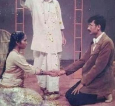 ಡಿ ಬಾಸ್ ಹಳೆಯ ಫೋಟೋ ವೈರಲ್ : ನಾಟಕದಲ್ಲಿ ದರ್ಶನ್