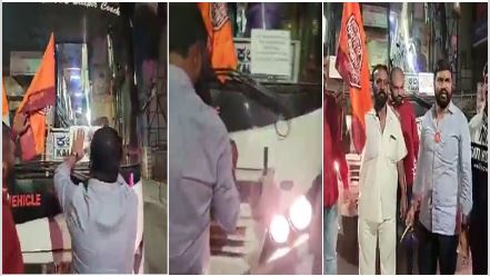 ಕರ್ನಾಟಕದ ಬಸ್ ಮೇಲೆ MES ಶಿವಸೇನೆ ಪುಂಡಾಟ…..