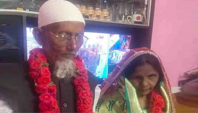 85 year old person marriage Saaksha Tv
