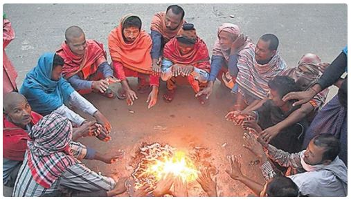 ಚಳಿ ಗಾಳಿಗೆ ತತ್ತರಿಸಿದ ಉತ್ತರ ಭಾರತ…  