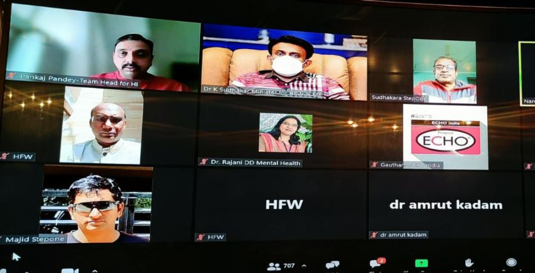 Karnataka Dr. K. Sudhakar saaksha tv