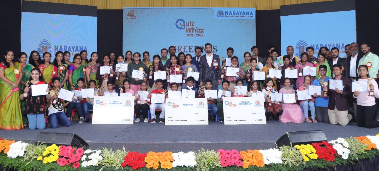 Bengaluru : ನಾರಾಯಣ ಶಿಕ್ಷಣ ಸಂಸ್ಥೆಯ ಕ್ವಿಜ್ ವಿಜ್ ಗ್ರ್ಯಾಂಡ್ ಫಿನಾಲೆ!