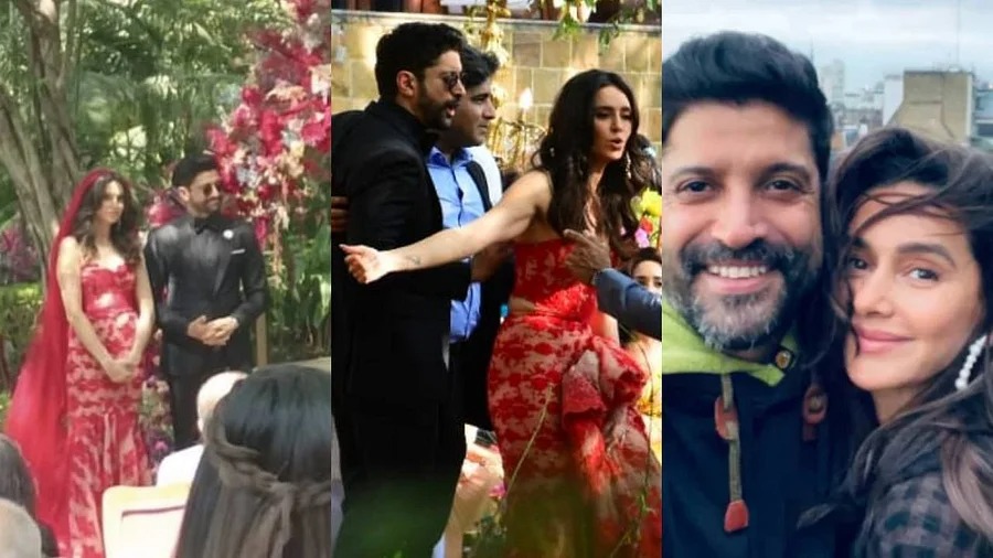 ವೈವಾಹಿಕ ಜೀವನಕ್ಕೆ ಕಾಲಿಟ್ಟ ನಟ ಫರ್ಹಾನ್​ ಅಖ್ತರ್,  ಶಿಬಾನಿ ದಾಂಡೇಕರ್….