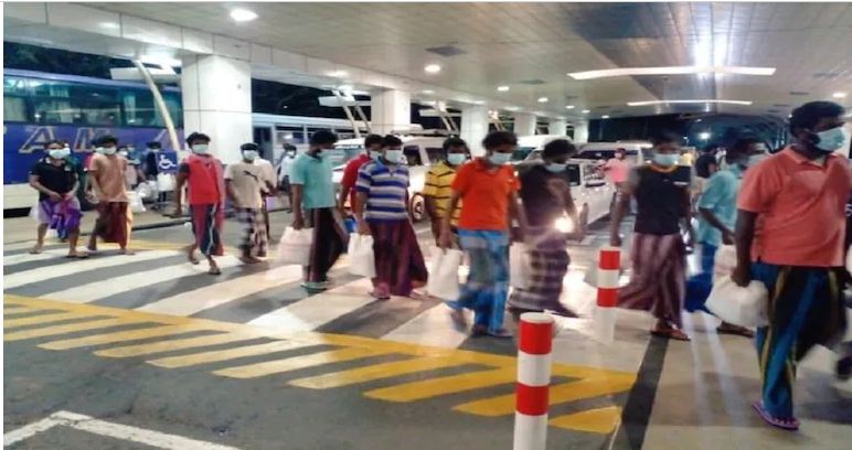 ಶ್ರೀಲಂಕಾ ನೌಕಾಪಡೆ ಬಂಧಿಸಿದ್ದ 47 ಮಿನುಗಾರರು ಚೆನೈಗೆ ವಾಪಸ್…..