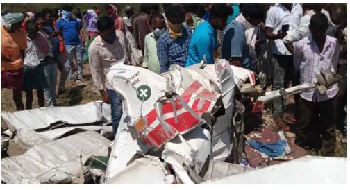  ಖಾಸಗಿ ಫ್ಲೈಯಿಂಗ್ ಅಕಾಡೆಮಿ ಹೆಲಿಕಾಪ್ಟರ್ ಪತನ – ಪೈಲಟ್ ಸಾವು…