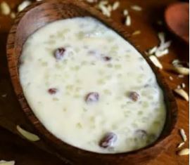 ದೇಹಕ್ಕೆ ತಂಪಾದ , ಸ್ವಾದಿಷ್ಟ ಸಬಕ್ಕಿ ಪಾಯಸ ಮಾಡಿ… ರೆಸಿಪಿ ನೋಡಿ…!!