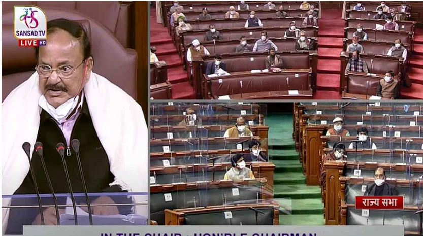 ಕಲಾಪಗಳಿಗೆ ಅಡ್ಡ ಪಡಿಸುವ ಪ್ರವೃತ್ತಿ ದೊಡ್ಡ ಸಮಸ್ಯೆ –  ವೆಂಕಯ್ಯನಾಯ್ಡು..