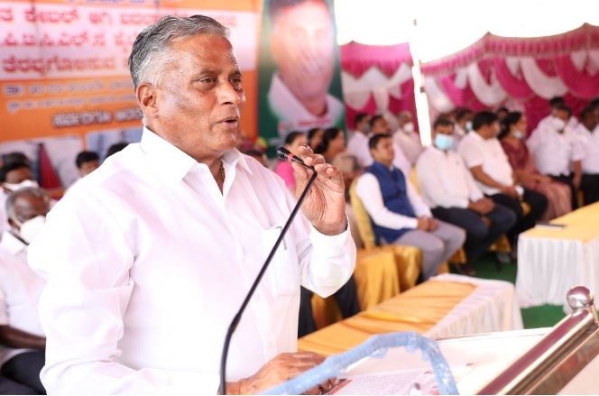 V somanna chamarajanagara bjp janaspandhana saaksha tv