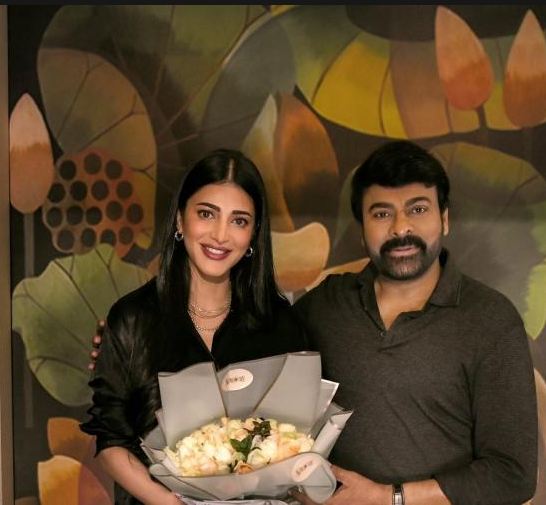 chiranjeevi - shruthi hassan - saakshatv