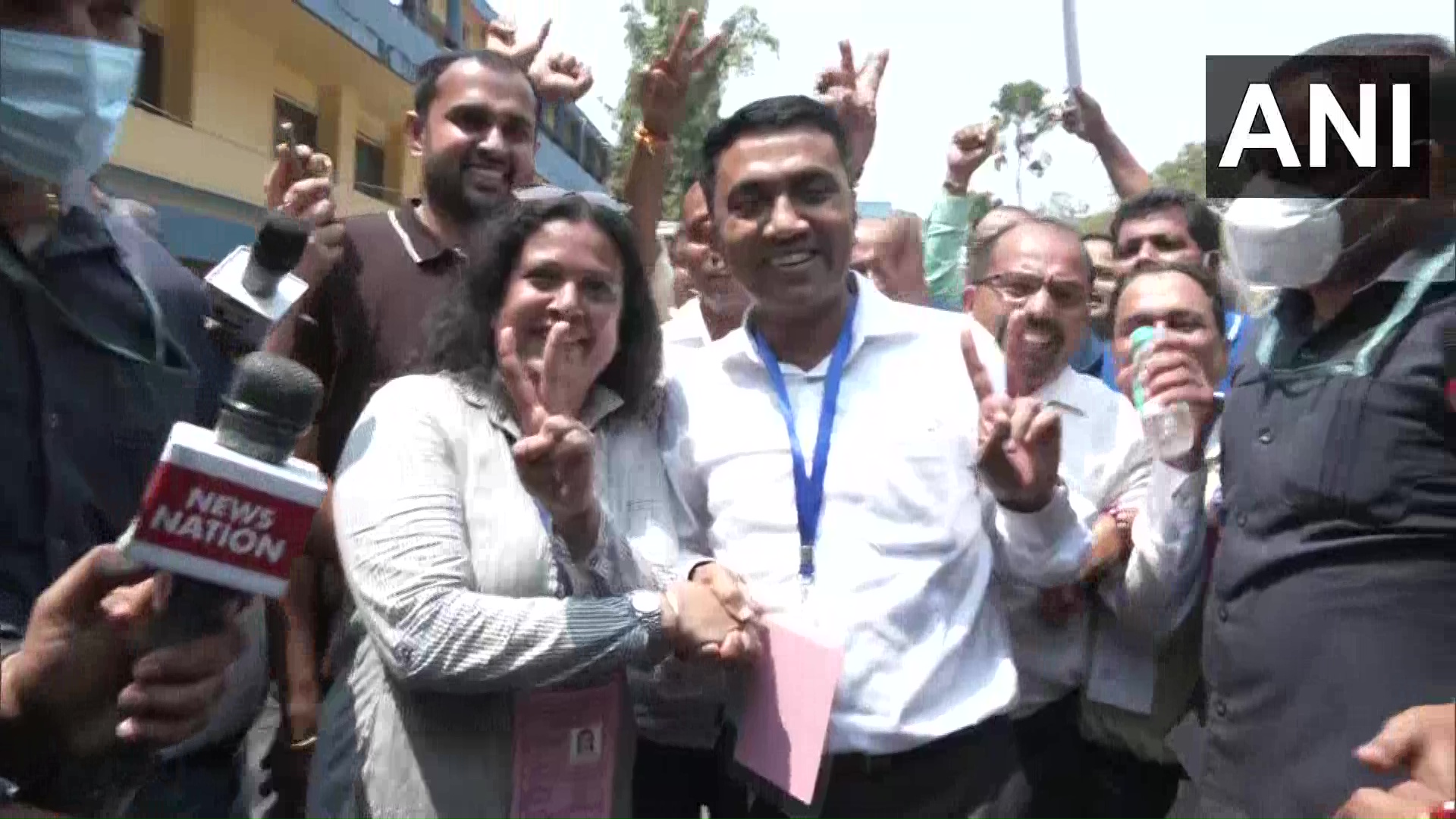 ಗೋವಾ ಫಲಿತಾಂಶ –  ಮೂರನೇ ಬಾರಿ ಗೆಲುವು ಸಾಧಿಸಿದ ಸಿಎಂ ಪ್ರಮೋದ್ ಸಾವಂತ್