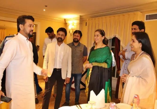 Anurag Sing Thakur Saaksha Tv