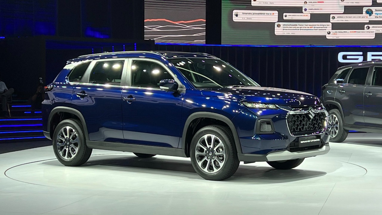 Maruti Suzuki Grand Vitara – ಹೊಸ ಮಾರುತಿ ಸುಜುಕಿ ಗ್ರಾಂಡ್ ವಿಟಾರಾ ಕಾರ್  ಭಾರತದಲ್ಲಿ ಅನಾವರಣ…
