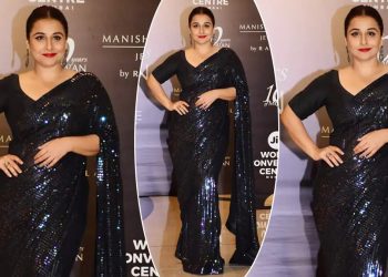 Vidya Balan – ಕಪ್ಪು ಬಣ್ಣದ ಸೀರೆಯಲ್ಲಿ ಮಿರ ಮಿರ ಮಿಂಚಿದ ಸುಂದರಿ…  