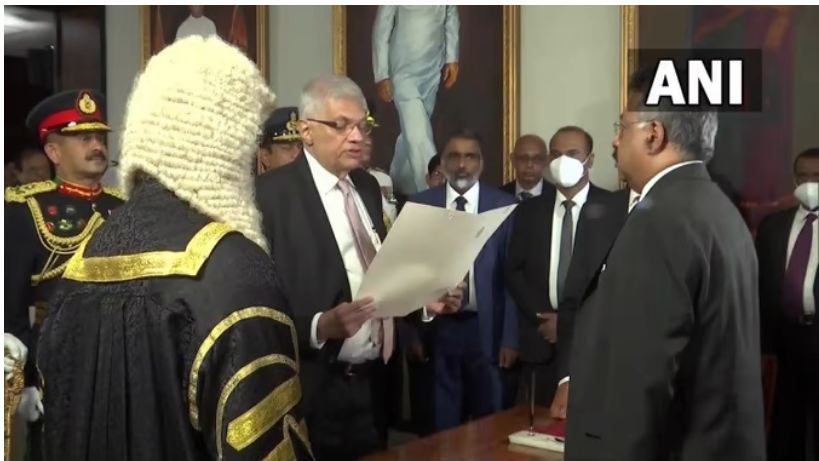 Ranil Wickremesinghe – ಶ್ರೀಲಂಕಾದ ಅಧ್ಯಕ್ಷರಾಗಿ  ರಾನಿಲ್ ವಿಕ್ರಮಸಿಂಘೆ ಪ್ರಮಾಣ ವಚನ ಸ್ವೀಕಾರ