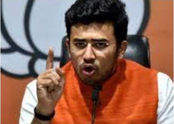 Tejaswi Surya comments on Bharat Jodo Yatra saaksha tv