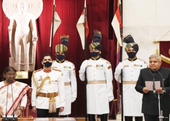 Jagdeep Dhankar – ಭಾರತದ 14ನೇ ಉಪರಾಷ್ಟ್ರಪತಿಯಾಗಿ ಜಗದೀಪ್ ಧನಕರ್ ಪ್ರಮಾಣ ವಚನ ಸ್ವೀಕಾರ..