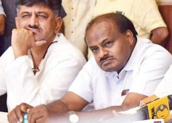 H D Kumaraswamy D K Shivakumar mysure saaksha tv