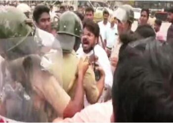 Shivamogga Early morning police firing in Shimoga saaksha tv