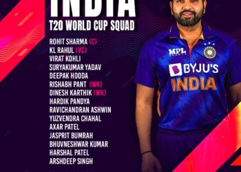 T20 World Cup 2022:  T20 ವಿಶ್ವಕಪ್ ಗೆ  ಟೀಮ್ ಇಂಡಿಯಾ ತಂಡ ಪ್ರಕಟ.. 