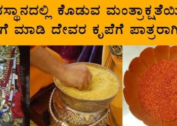 ದೇವಸ್ಥಾನದಲ್ಲಿ ಕೊಡುವ ಮಂತ್ರಾಕ್ಷತೆಯಿಂದ ಹೀಗೆ ಮಾಡಿ ದೇವರ ಕೃಪೆಗೆ ಪಾತ್ರರಾಗಿ.